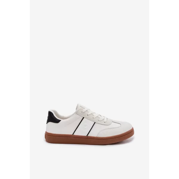  Мъжки кецове BIG STAR SHOES TT174128 БЯЛО 