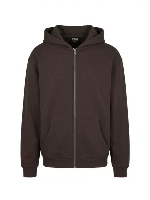 Мъжки суичър URBAN CLASSICS TB7284-21219 ТОПЛО КАФЯВО