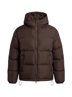 Мъжко ватирано яке URBAN CLASSICS TB8703-21219 ТОПЛО КАФЯВО