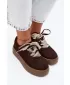 Дамски кецове BIG STAR SHOES UU274004 КАФЯВО