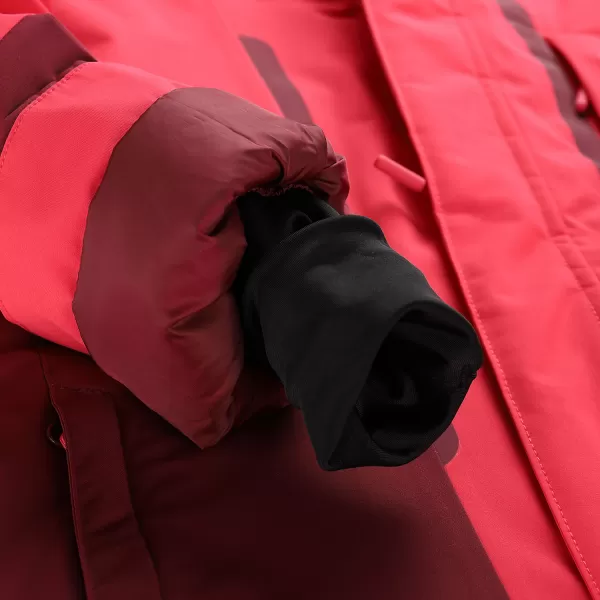  Детско ски яке ALPINE PRO DEARO 3 МАЛИНА 