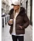 Дамско яке DSTREET TY5894 КАФЯВО
