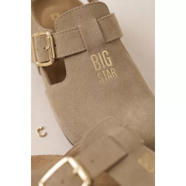  Дамски сандали BIG STAR SHOES TT274542 БЕЖОВО 