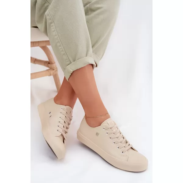  Дамски кецове BIG STAR SHOES TT274019 БЕЖОВО 