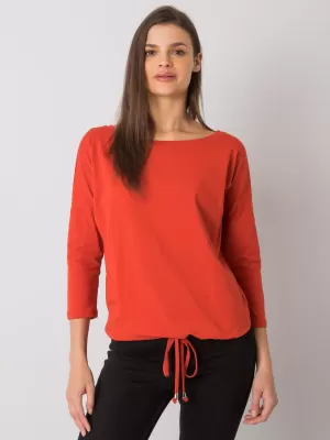 Дамска блуза BASIC FEEL GOOD RV-BZ-4691.37P ТЪМНО ОРАНЖЕВО