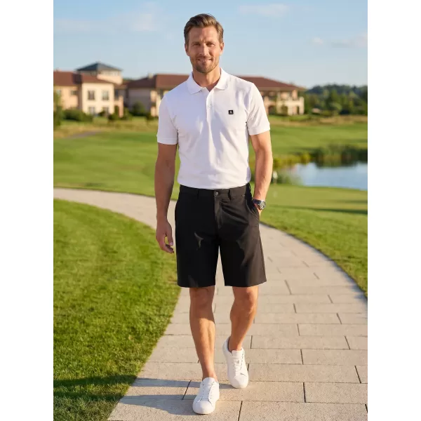  Мъжки шорти ALTISPORT ATS SHORT CLASSIC-FIT 9 ЧЕРЕН 