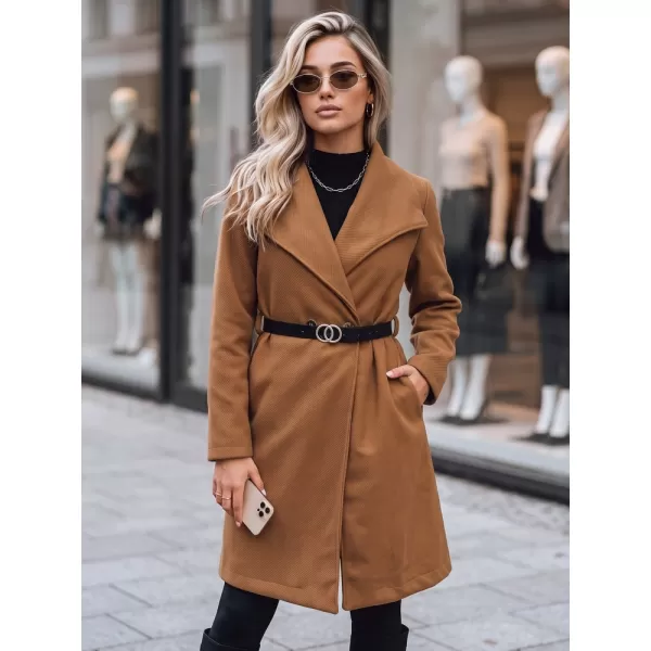  Дамско палто DSTREET NY0641 КАРАМЕЛ 