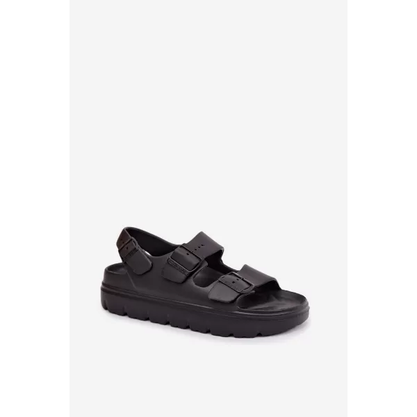  Дамски сандали BIG STAR SHOES TT274A031 ЧЕРЕН 