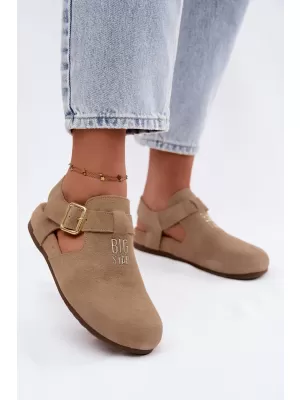 Дамски сандали BIG STAR SHOES TT274542 БЕЖОВО