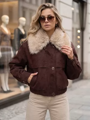 Дамско яке DSTREET TY5696 БОРДО