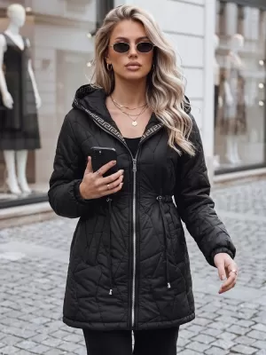 Дамско яке DSTREET TY5393 ЧЕРЕН