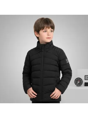 Детско ултралеко яке ALPINE PRO RETERO ЧЕРЕН