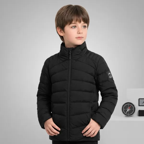  Детско ултралеко яке ALPINE PRO RETERO ЧЕРЕН 