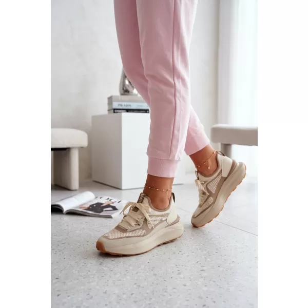  Дамски обувки BIG STAR SHOES TT274571 БЕЖОВО 