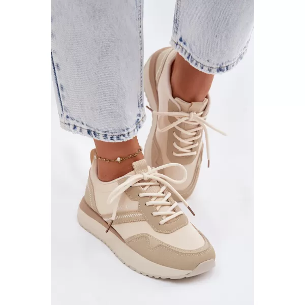  Дамски кецове BIG STAR SHOES TT274278 БЕЖОВО 