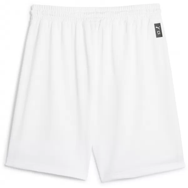  Мъжки шорти PUMA HOOPS TEAM PRACTICE SHORT 676641-02 БЯЛА ПУМА 