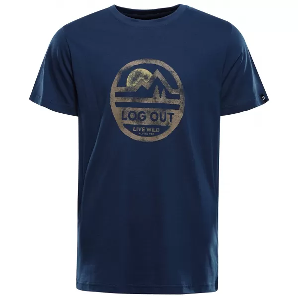  Мъжка тениска ALPINE PRO TERMES 4 MOONLIT OCEAN КОМПЮТЪРЕН ВАРИАНТ 