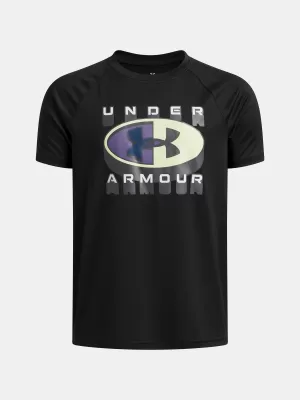 Момчешка тениска UNDER ARMOUR B TECH GRAPHIC SS 6009615-001 ЧЕРЕН