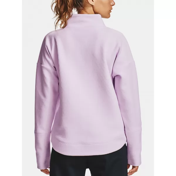  Дамски суичър UNDER ARMOUR RECOVER FLEECE WRAP NECK 1356347-570 ЛИЛАВО 