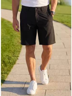 Мъжки шорти ALTISPORT ATS SHORT CLASSIC-FIT 9 ЧЕРЕН