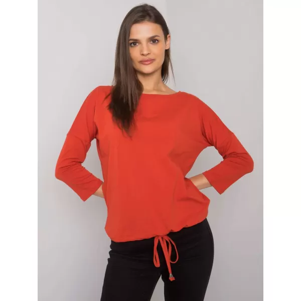  Дамска блуза BASIC FEEL GOOD RV-BZ-4691.37P ТЪМНО ОРАНЖЕВО 
