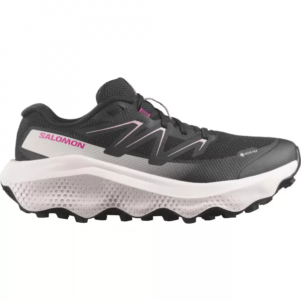  Дамски обувки SALOMON ULTRA FLOW 2 GORE-TEX L49299500 ЧЕРНО/ЗОРНО РОЗОВО/ВАНИЛОВ ЛЕД 