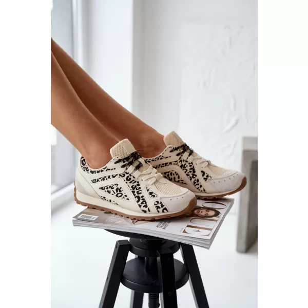  Дамски кецове BIG STAR SHOES TT274549 БЕЖОВО 