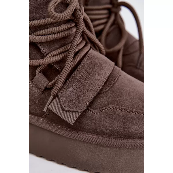  Дамски обувки BIG STAR SHOES UU274315 КАФЯВИ/БЕЖОВИ СЕНКИ 