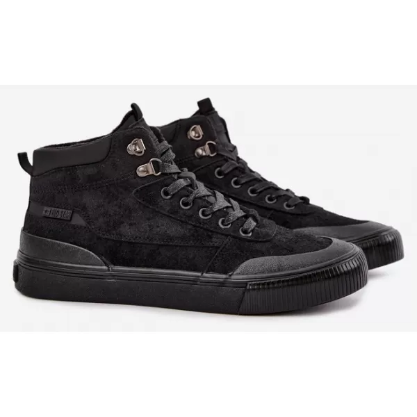  Мъжки кецове BIG STAR SHOES UU174305 ЧЕРЕН 