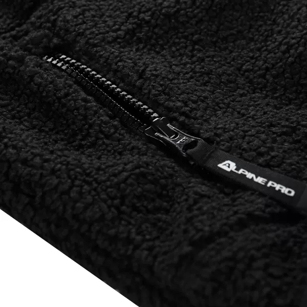  Детски топъл суичър ALPINE PRO FERADO 3 ЧЕРЕН 