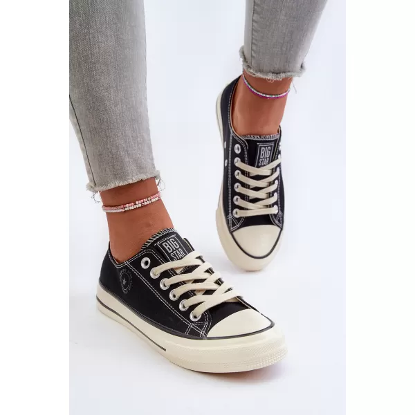  Дамски кецове BIG STAR SHOES NN274269 ЧЕРЕН 