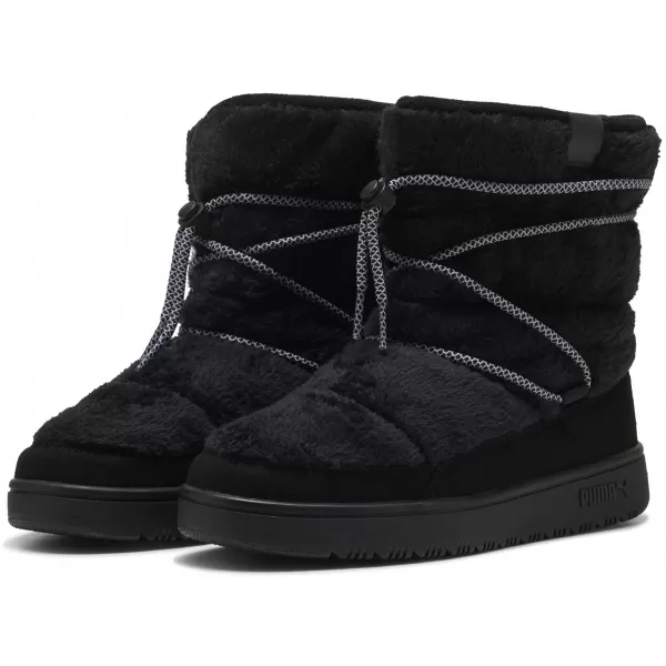  Дамски обувки PUMA SNOWBAE SUEDE WNS 40217501 ПУМА ЧЕРНО/ПЛОСКО ТЪМНО СИВО 