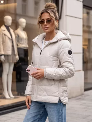Дамско яке DSTREET TY5798 СВЕТЛО СИВО