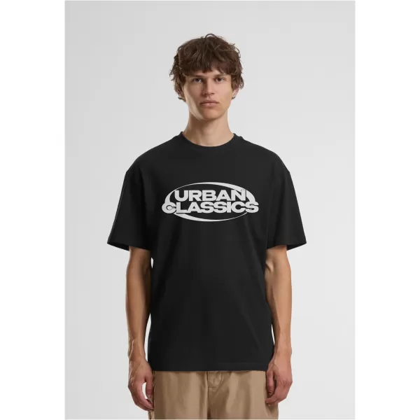  Мъжка тениска URBAN CLASSICS TB9050-00007 ЧЕРЕН 