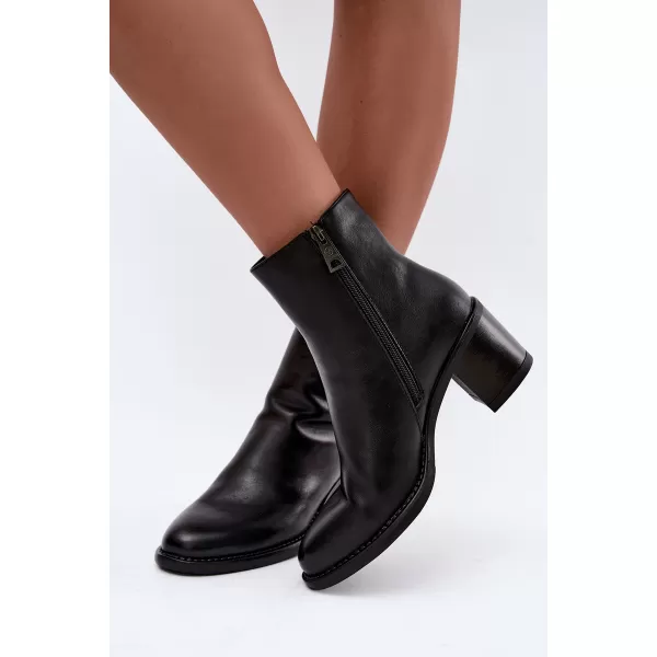  Дамски боти VINCEZA 58655 ЧЕРЕН 