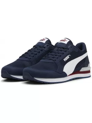 Ботуши PUMA ST RUNNER V4 MESH 39966602 CLUB NAVY/ CLUB NAVY/PUMA БЯЛО/TEAM REGAL ЧЕРВЕНО/ПЛАТИНЕНО СИВО