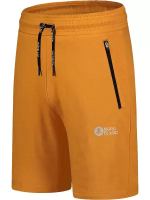 Мъжки памучни шорти NORDBLANC RELAXEDFIT NBSPM8254 КЕХЛИБАР
