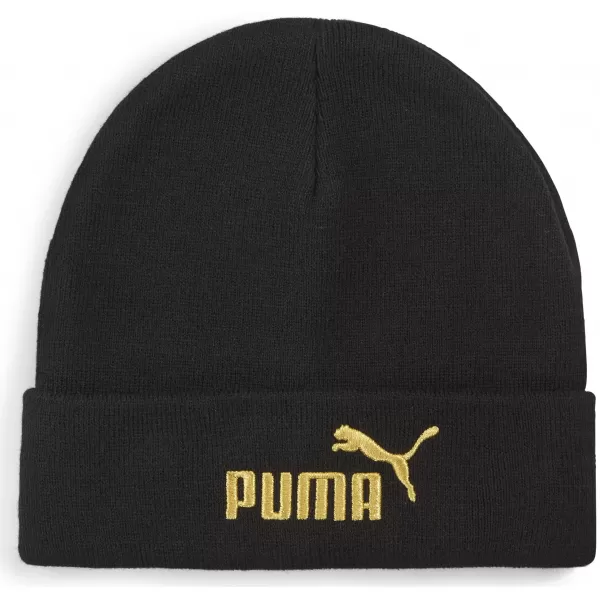  капачка PUMA ESS GOLD NO.1 LOGO MID CROWN BEANIE 02757501 ПУМА ЧЕРНА 