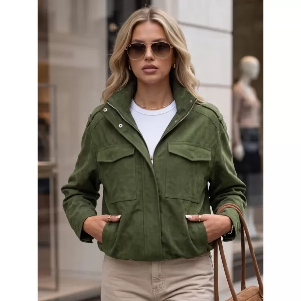  Дамско яке DSTREET TY5959 ЗЕЛЕНО 