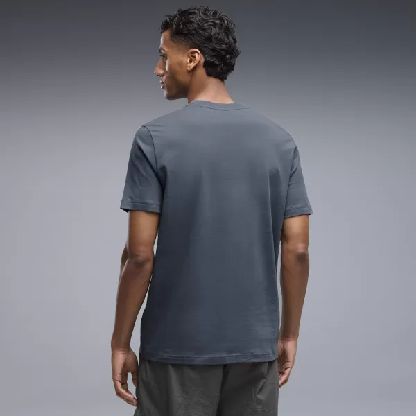 Мъжка тениска PUMA GRAPHICS 2 COLOR SMALL NO. 1 LOGO TEE 68471737 ВЕЧЕРНО СИНЬО 