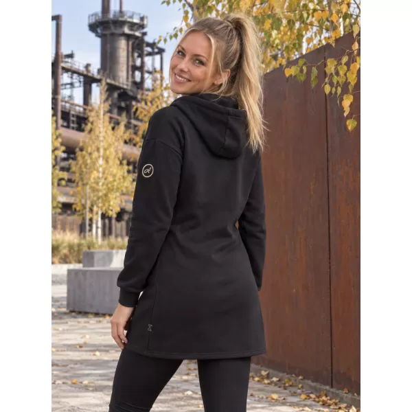  Дамски суичър ALTISPORT IVIE ЧЕРЕН 