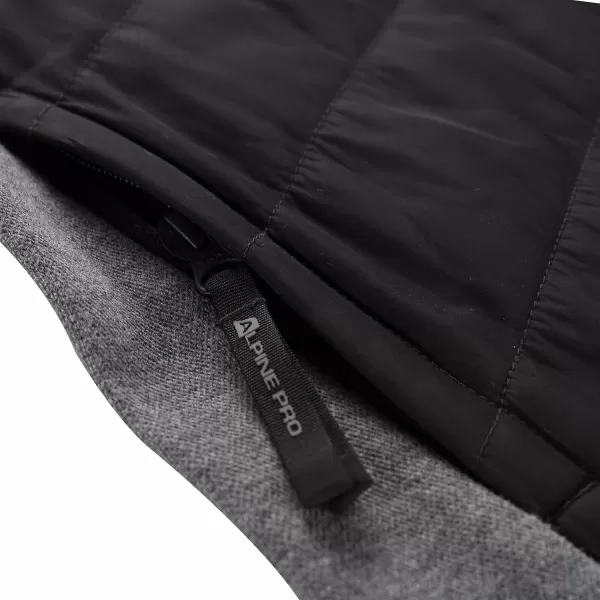  Дамски суичър ALPINE PRO JORWA 2 ЧЕРЕН 