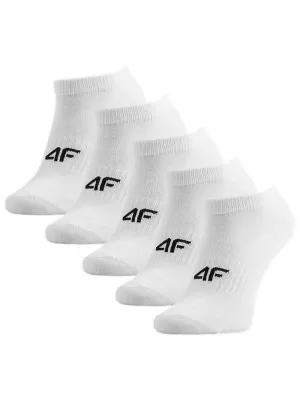 Детски чорапи 4F JWMM00USOCF566 БЯЛО
