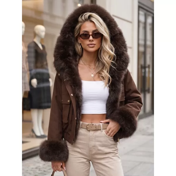  Дамско яке DSTREET TY5834 КАФЯВО 