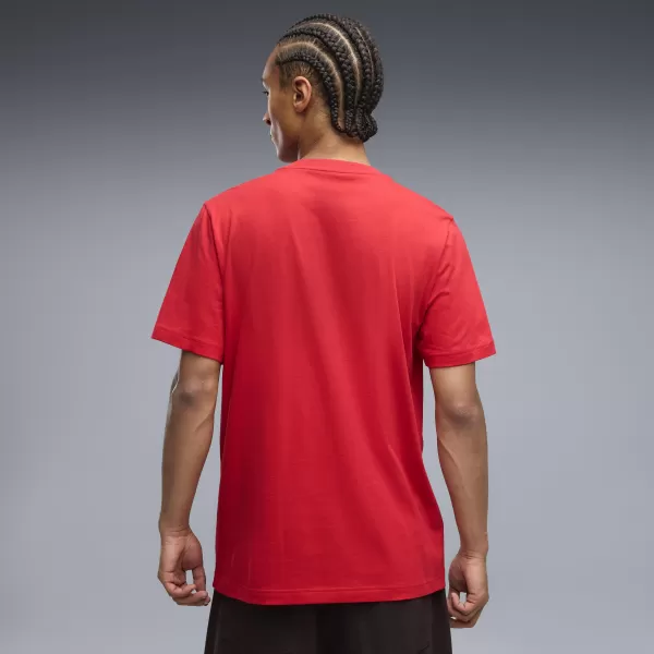  Мъжка тениска PUMA GRAPHICS BOX TEE 69436611 ЗА ВСИЧКИ ВРЕМЕНА ЧЕРВЕНО 