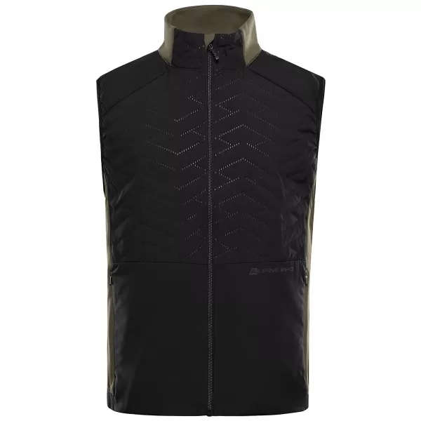  Лека мъжка жилетка ALPINE PRO BERF 3 ЧЕРЕН 