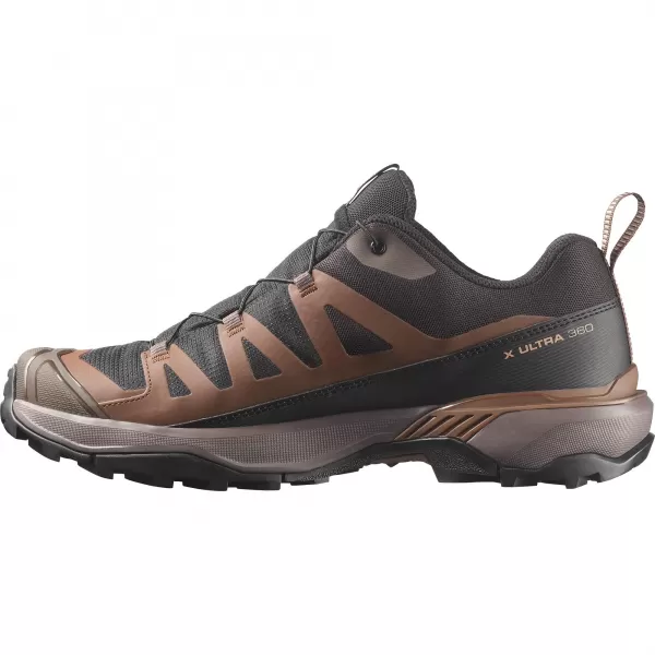  Мъжки обувки SALOMON X ULTRA 360 GORE-TEX L45473300 ЧЕРНА/ТЪМНА ЧАЙКА СИВА/ТЪМНА ЗЕМЯ 