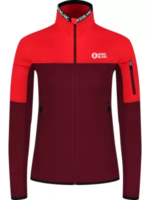 Дамски суичър powerfleece NORDBLANC IDOL NBSFL8337 БОРДО