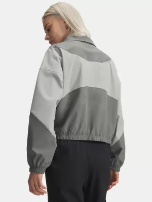 Дамско яке UNDER ARMOUR RIVAL WOVEN JACKET 1389631-709 БЯЛО