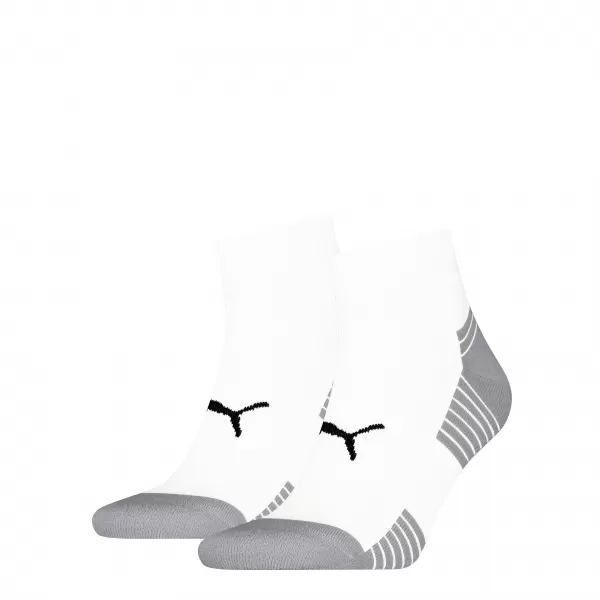  Чорапи PUMA UNISEX SPORT CUSHIONED QUARTER 2P 93890304 БЯЛО 